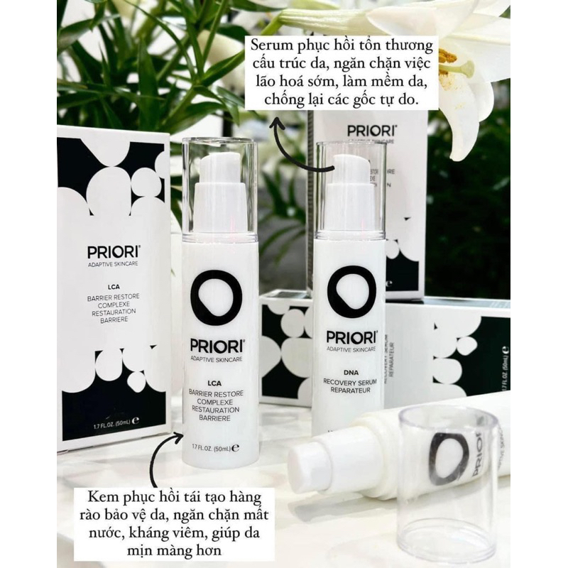Priori DNA fx221 – Recovery Serum – Tinh chất dưỡng ẩm kích thích sản xuất collagen và phục da
