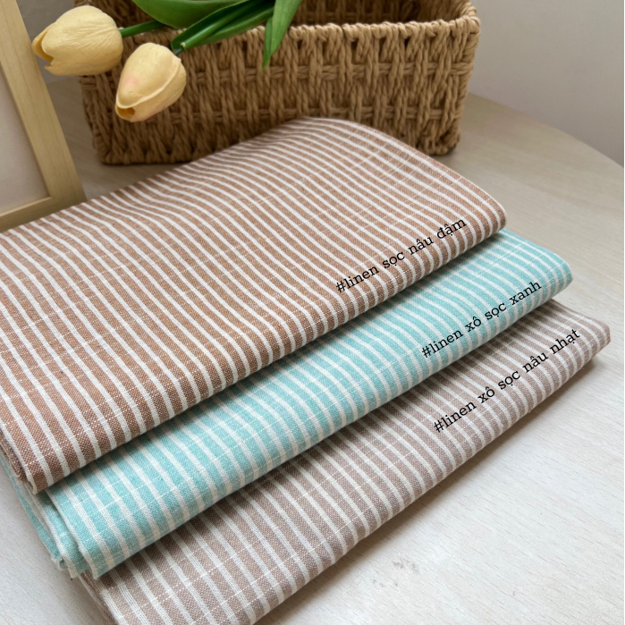 LINEN XÔ SỌC - NHÀ VẢI LINEN