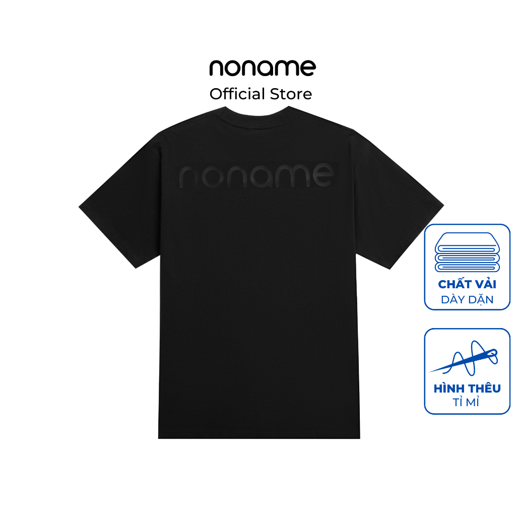 Áo Thun Unisex noname HD print /Black_NNRAD4001B