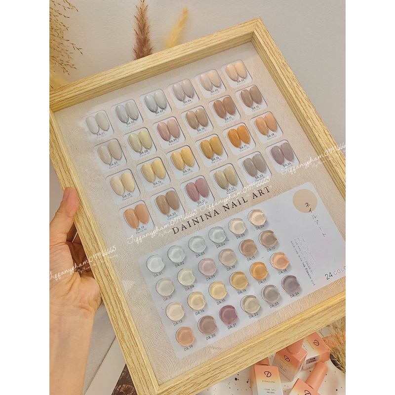 Sét sơn 24 màu tông hàn