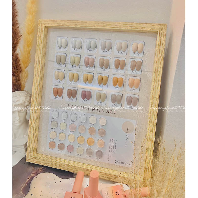 Sét sơn 24 màu tông hàn