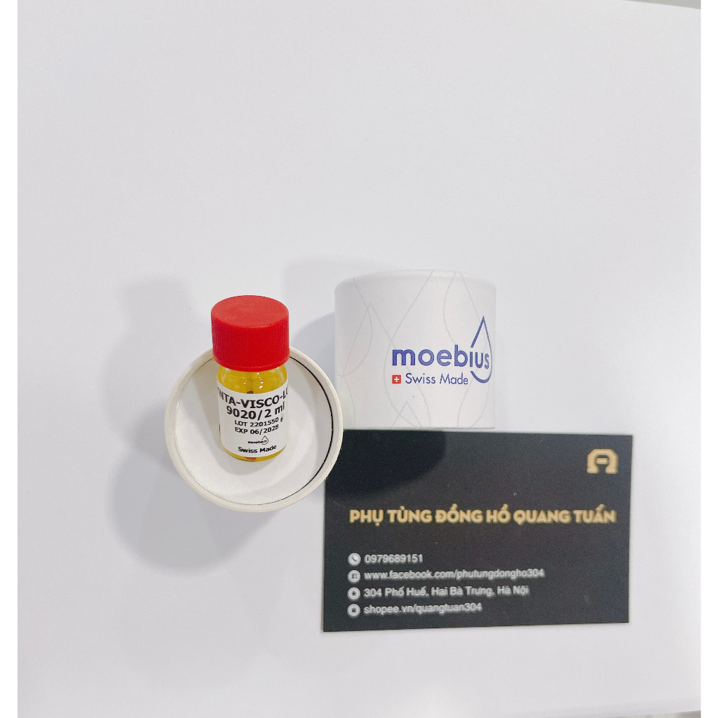 Dầu tra máy đồng hồ đa dụng moebius 9020 chai 2ml