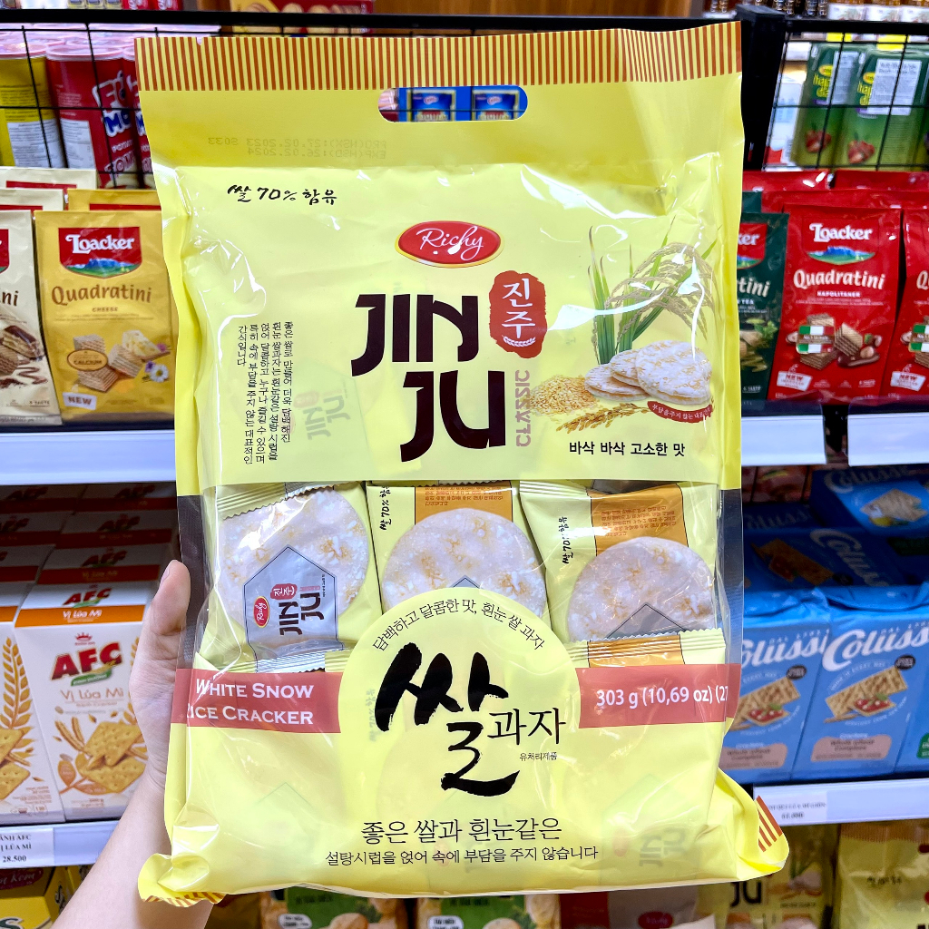 Bánh gạo Richy Jinju vị truyền thống 303g