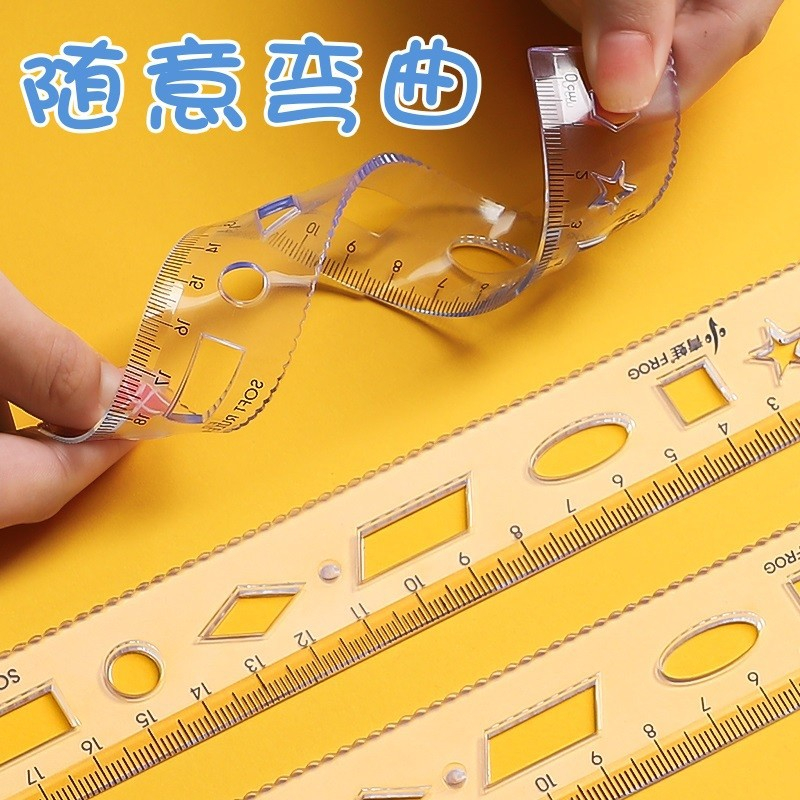 Thước kẻ dẻo 15cm và 20cm