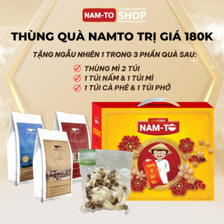 Thùng quà namto trị giá 180k - quà ngẫu nhiên