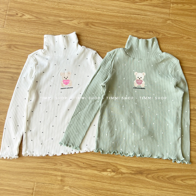 Áo Giữ Nhiệt Cho Bé Gái Cotton Mềm Co Giãn Thoải Mái