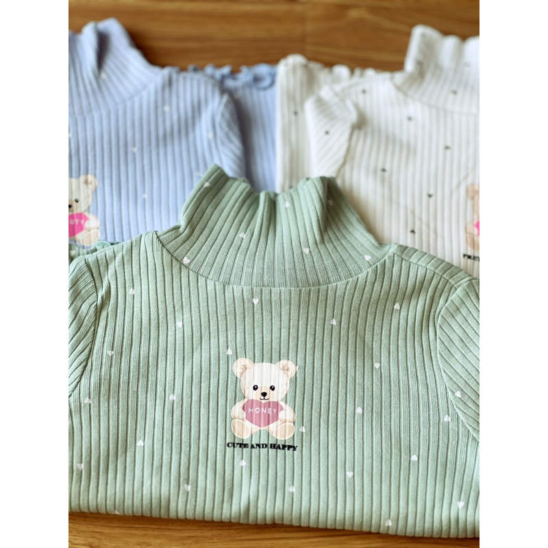 Áo Giữ Nhiệt Cho Bé Gái Cotton Mềm Co Giãn Thoải Mái