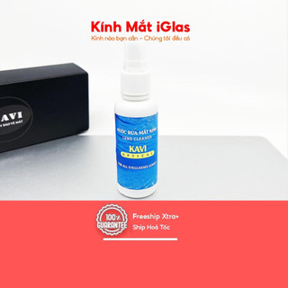 Combo 3 Chai Nước Lau Mắt Kính Điện Thoại Dạng Xịt iGlas, Giúp Làm Sạch Và Hạn Chế Trầy Xước, Bám Bụi Trên Mắt Kính