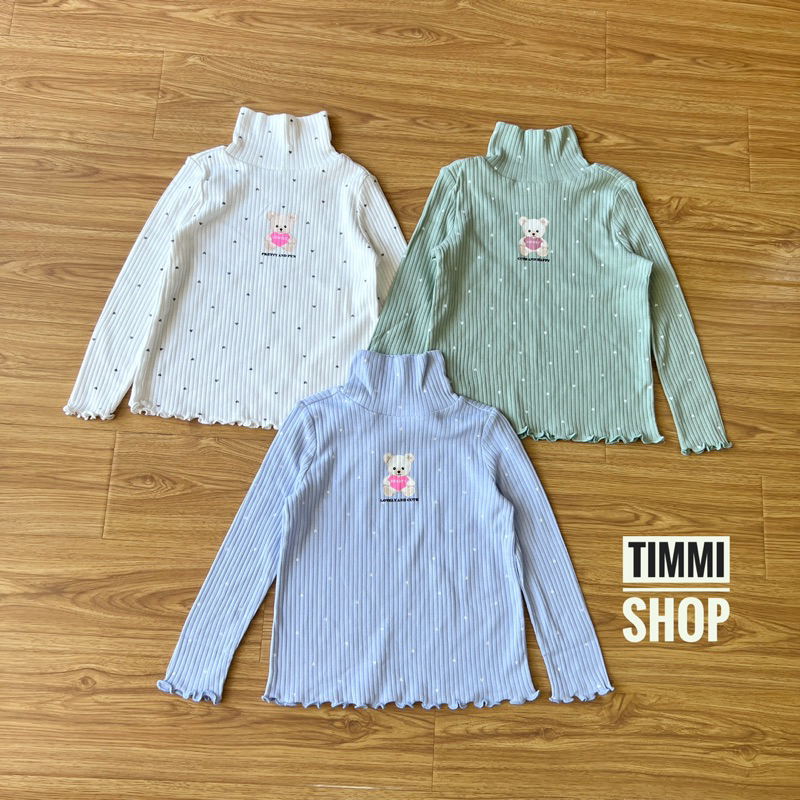 Áo Giữ Nhiệt Cho Bé Gái Cotton Mềm Co Giãn Thoải Mái