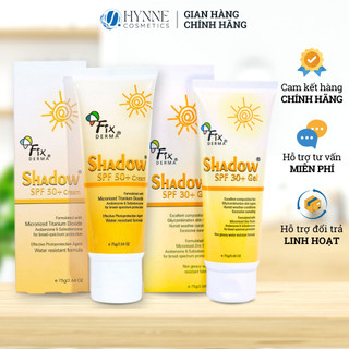 Kem chống nắng fixderma shadow spf 50+ cream và kcn fixderma spf 30+ gel - hynne cosmetics