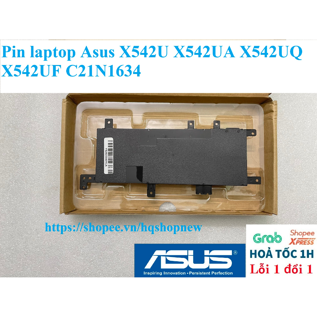 ⚡️ Pin laptop Asus X542U X542UA X542UQ X542UF C21N1634