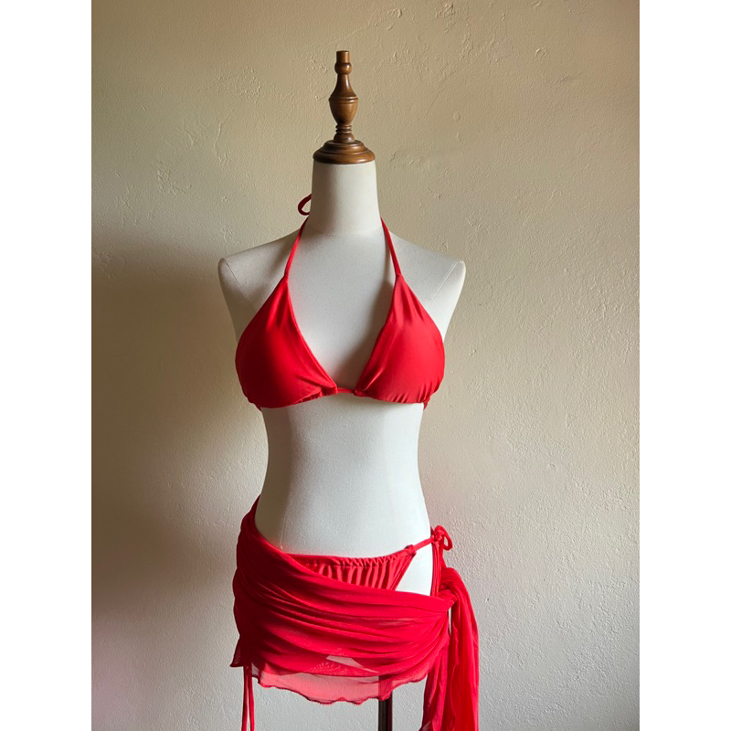 Khăn choàng mông bikini đi biển nhiều màu