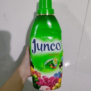 🌷 NƯỚC XẢ VẢI JUNCO CHAI 800ML