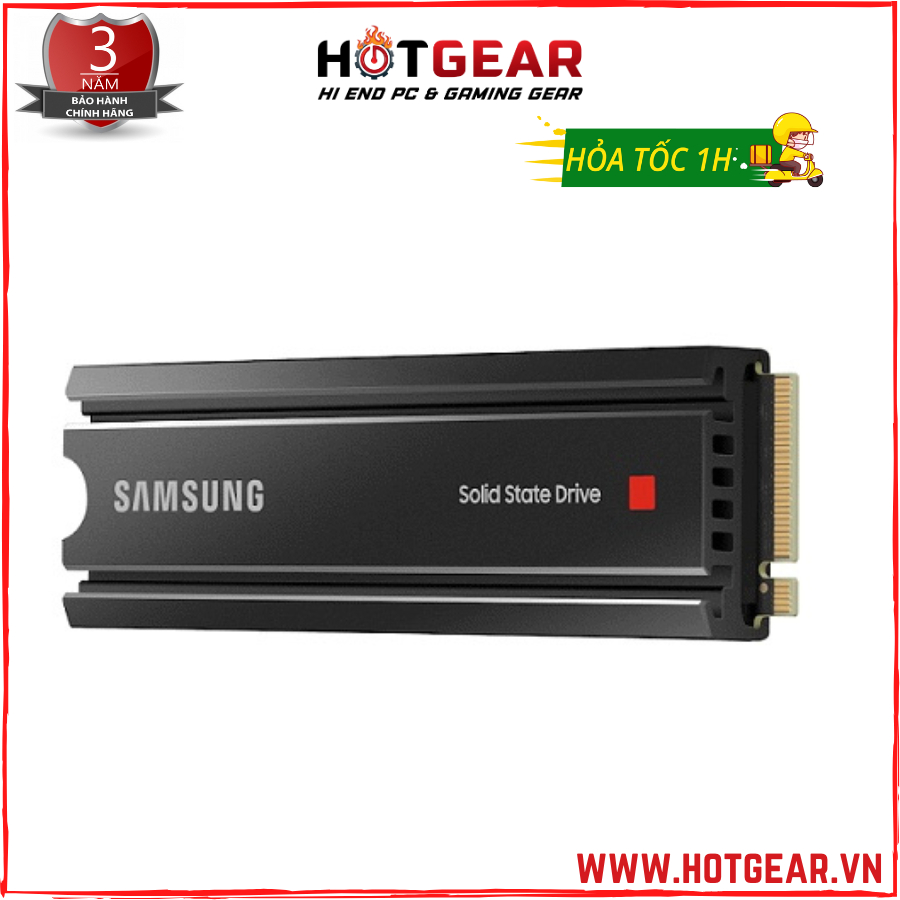 SSD Samsung 980 Pro w/ Heatsink 1TB PCIe NVMe Gen