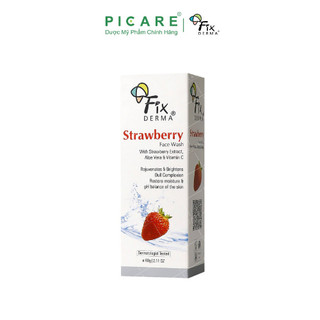 Sữa rửa mặt chiết xuất dâu tây Fixderma Strawberry Face Wash 60g