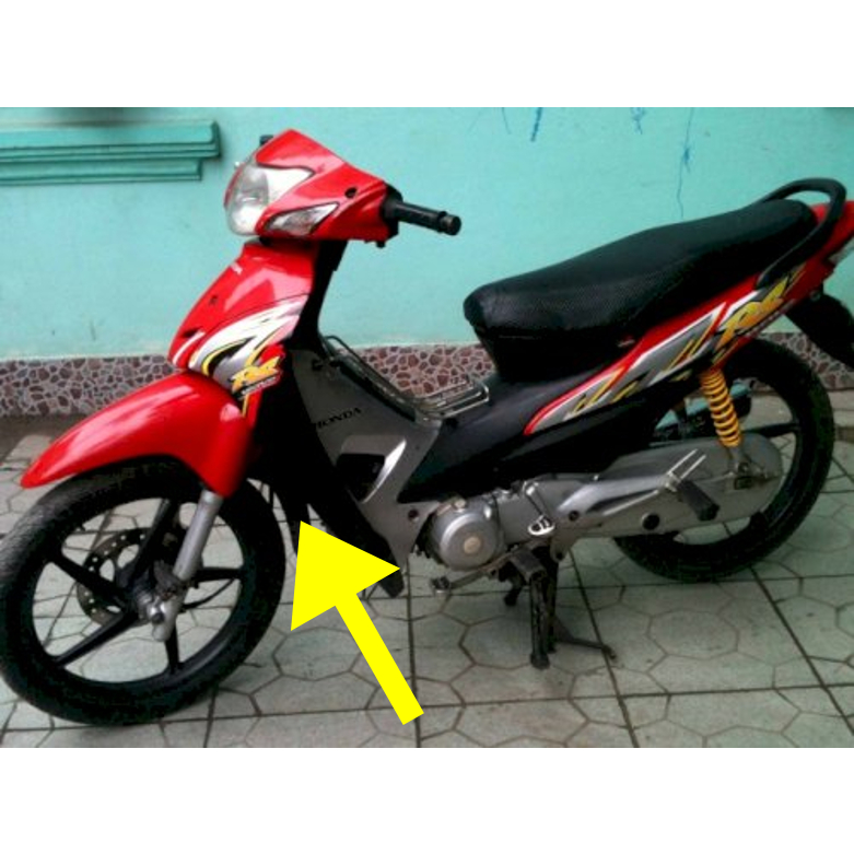 Dè B - Chắn bùn bánh trước xe Wave A - Wave RS - Wave S100 - Wave 50cc - wave alpha đời 2006-2016