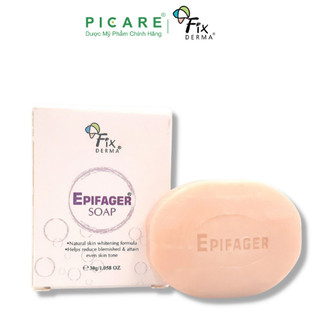 Xà phòng trắng sáng da mờ thâm nám Fixderma Epifager Soap