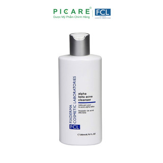 Sữa rửa mặt giúp làm sạch bụi bẩn và giảm mụn FCL Alpha-Beta Acne Cleanser 200ml
