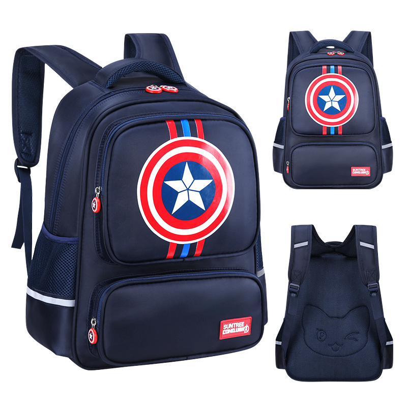 HÀNG LOẠI 1_Balo Cao Cấp Cho Học Sinh Tiểu Học Chất Liệu Vải Oxford Dày Chống Thấm Nước Hàng Sẵn Đủ Size