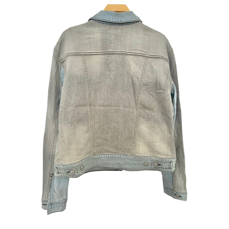 Áo Khoác Jeans Bò Unisex Dáng Ngắn Phối Màu Có Túi LULAROE Hàng Xuất Xịn Cao Cấp Chất Siêu Đẹp Nặng Tay XL