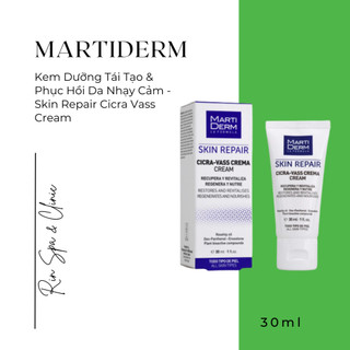 [HÀNG CÔNG TY] Kem Dưỡng Tái Tạo & Phục Hồi Da Nhạy Cảm - MartiDerm Skin Repair Cicra Vass Cream 30ml
