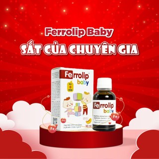 Sắt cho bé Ferrolip Baby - Ferrolip baby