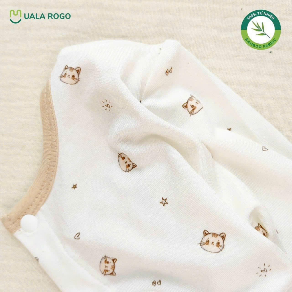 Set nón+bao tay chân petit bamboo ualarogo UR 2400 /2403 3027 3030