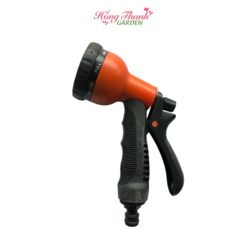 Vòi xịt nước tưới cây, rửa xe, phun sương đa năng phun 8 chế độ, phụ kiện nối nhanh