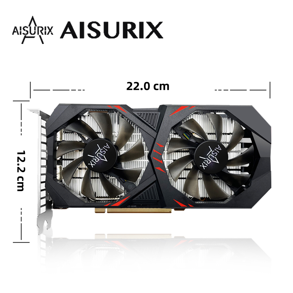 AISURIX Card màn hình VGA RX6600M 8GB GPU Gaming