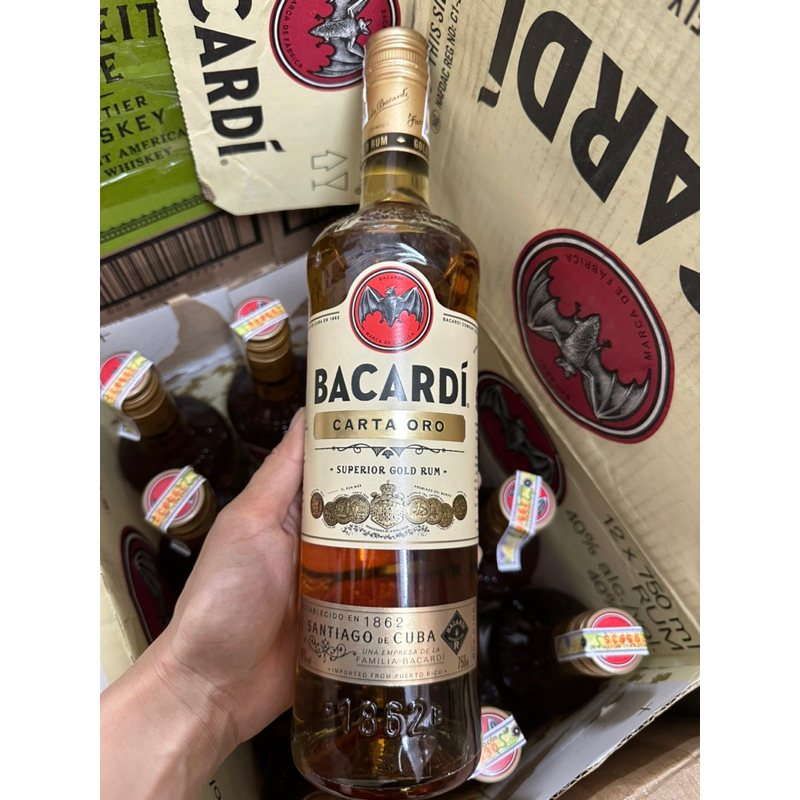 BACARDI CARTA ORO GOLD (NGUYÊN LIỆU PHA CHẾ )