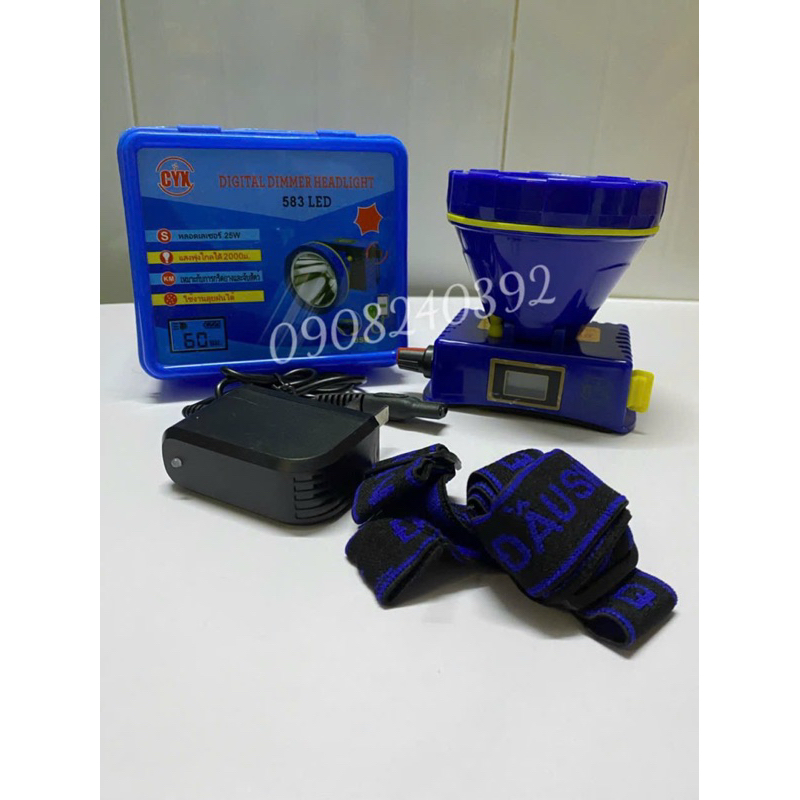 ✨ Đèn Pin Đội Đầu LED Siêu Sáng Thái Lan 583