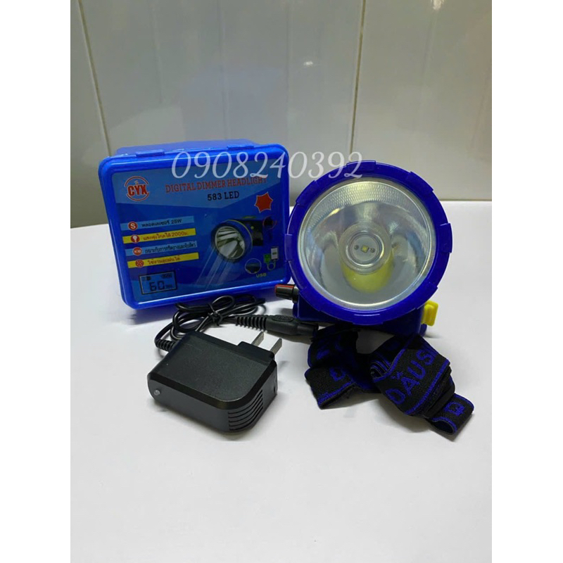 ✨ Đèn Pin Đội Đầu LED Siêu Sáng Thái Lan 583