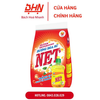 Bột giặt net hương hoa sứ 2,4kg