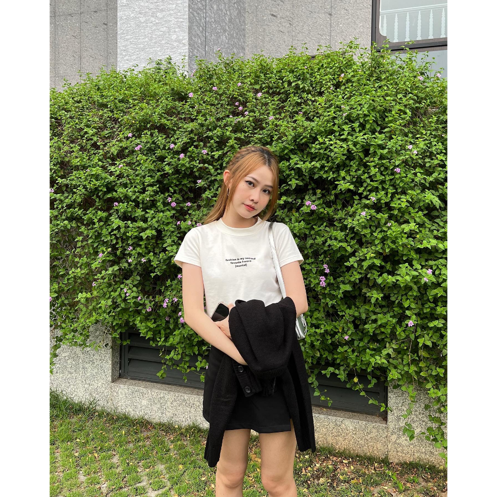 Áo Thun Nữ Tay Ngắn Thời Trang In Chữ F-WORD MENTAL®️ - Baby Tee