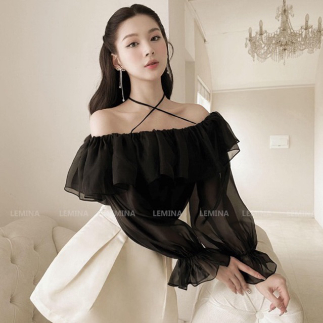 Áo tơ hàn TRACY mềm mịn nhà LEMINA