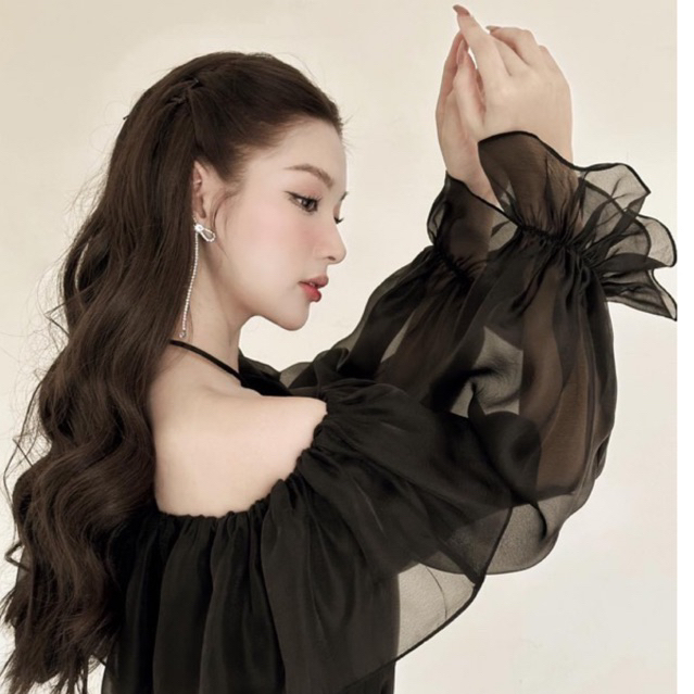 Áo tơ hàn TRACY mềm mịn nhà LEMINA