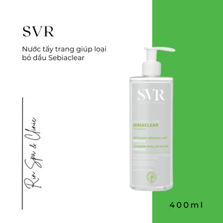 [BILL FR]  Nước Tẩy Trang Giúp Loại Bỏ Dầu, Giảm Mụn Cho Da Sebiaclear 400ml