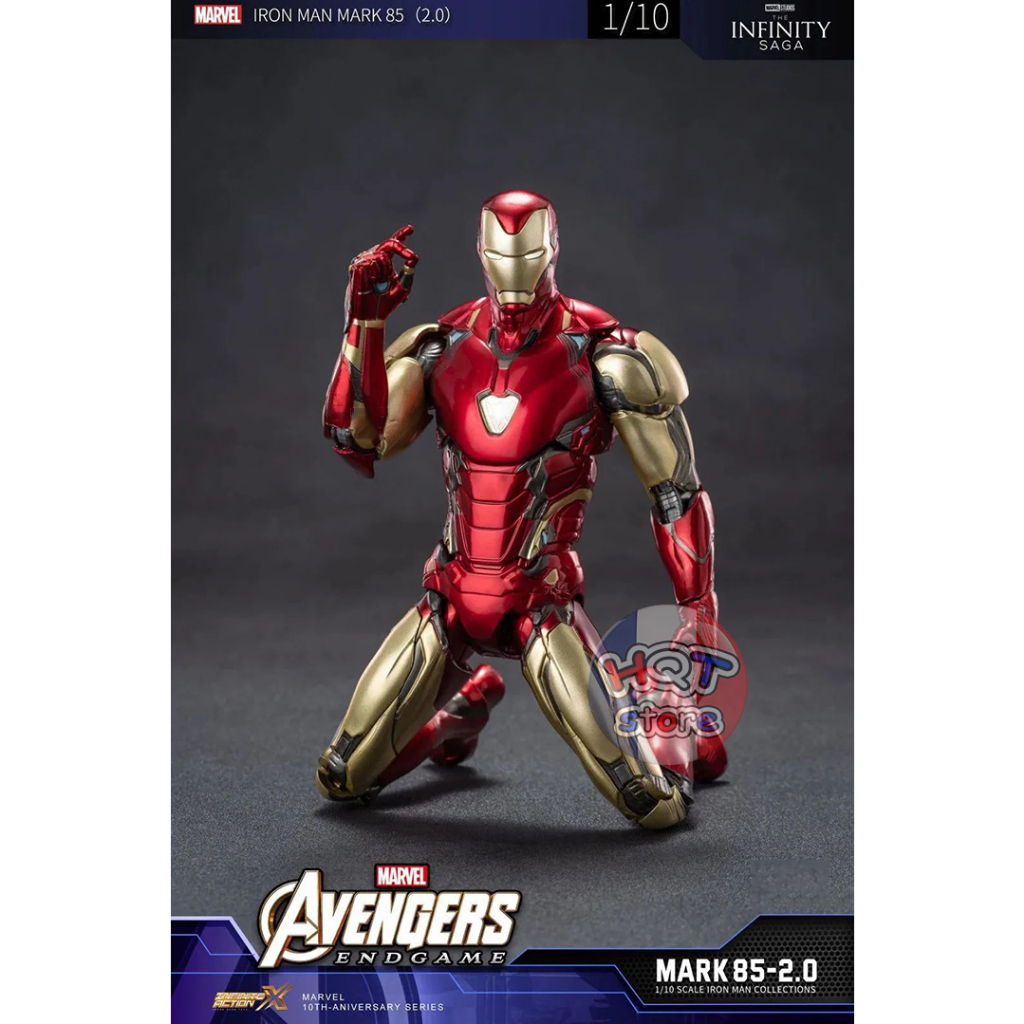 Mô hình iRon Man Mark LXXXV Mark 85 2.0 ZD Toys tỉ lệ 1/10 chính hãng