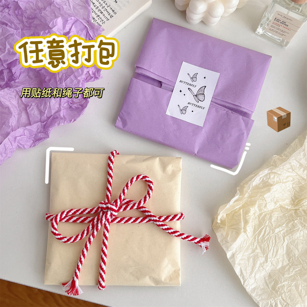 Giấy Gói Quà Tông Màu Pastel Kích Thước 51x72cm Dễ Thương Đơn Giản