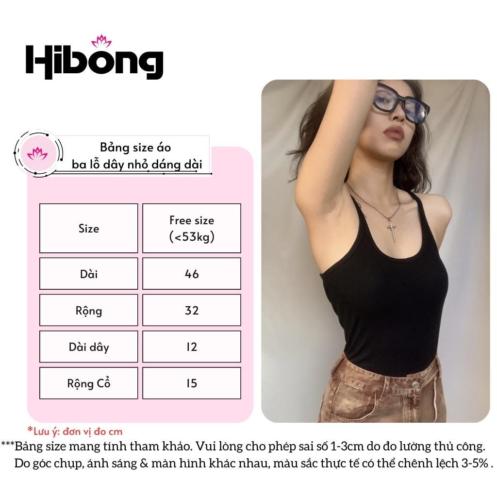 🌸 Áo Ba Lỗ Dây Nhỏ DÁNG DÀI Nữ Trơn GUVIA, Ôm Body Chất Tốt, Áo Ba Lỗ Nữ ôm thun gân mềm mát HIBONG