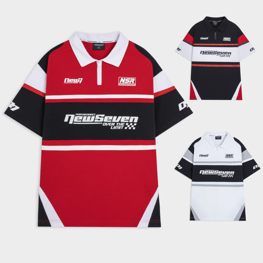 Áo Polo NEWSEVEN Racing Ver 1 PL.135 - Phong cách thể thao đầy cá tính