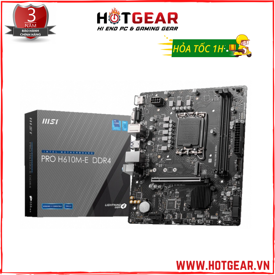 MSI PRO H610M E DDR4 | BigBuy360 - bigbuy360.vn