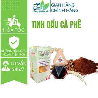 Tinh dầu thơm treo xe Topco hương Cà phê tự khuếch tán thơm xe, khử mùi, hạn chế say xe Thuận Phát
