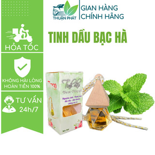 Tinh dầu thơm treo xe ô tô Topco hương hoa nhài khuếch tán thơm xe, khử mùi, hạn chế say Thuận Phát