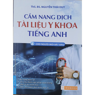Sách cẩm nang dịch tài liệu y khoa tiếng anh - cho người mới bắt đầu