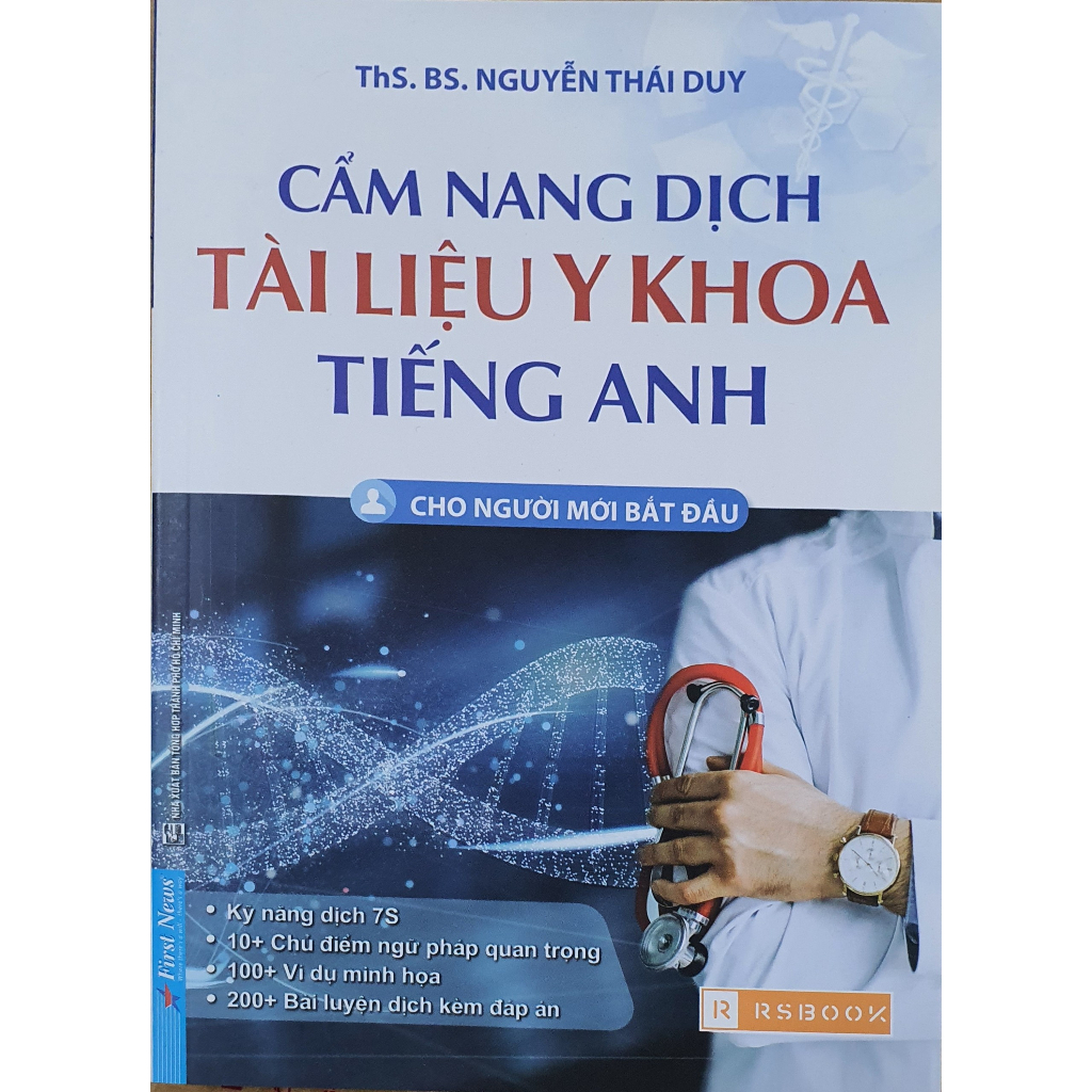 Sách Combo Thuật Ngữ Y Khoa Tiếng Anh + Cẩm Nang Dịch Tài Liệu Y Khoa Tiếng Anh (Cho người mới bắt đầu)