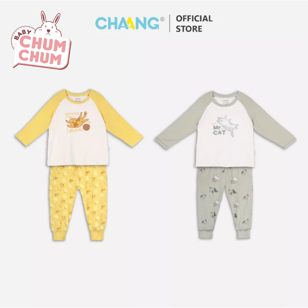 Bộ Raglan Dài Tay Mèo CHAANG AW23D8