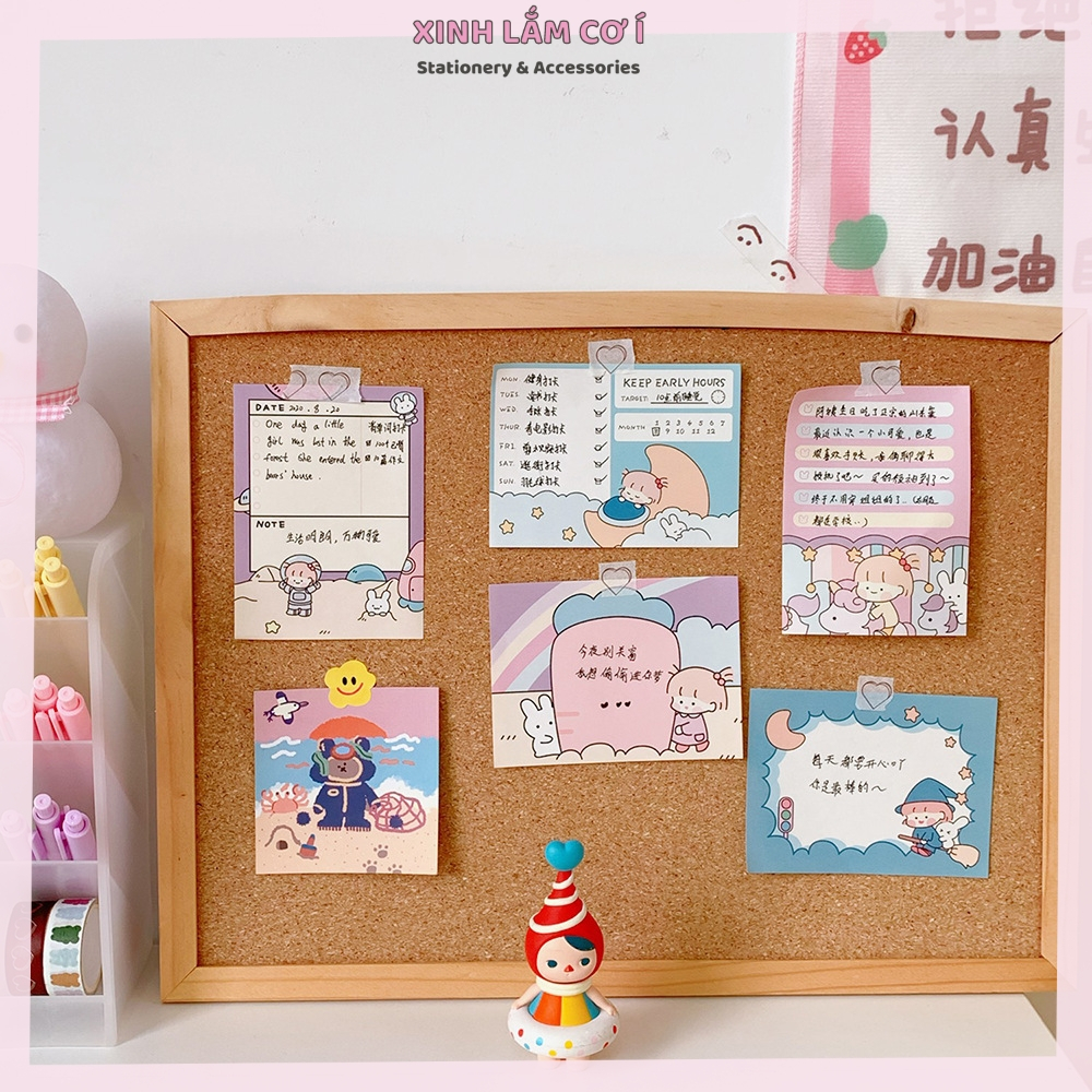 Tập Giấy Note Nhỏ Gọn Nhiều Mẫu Siêu Cute Và Rất Tiện Dụng