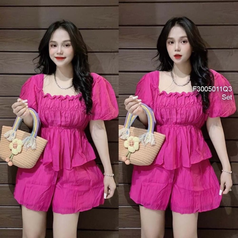 Set bộ xô nhún cổ vuồn bigsize 55-90kg