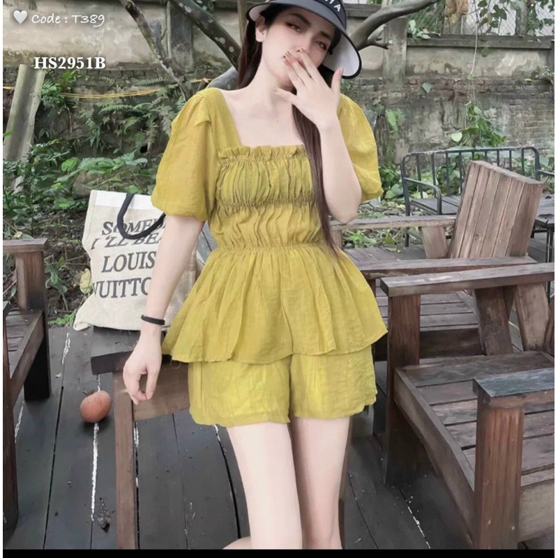 Set bộ xô nhún cổ vuồn bigsize 55-90kg